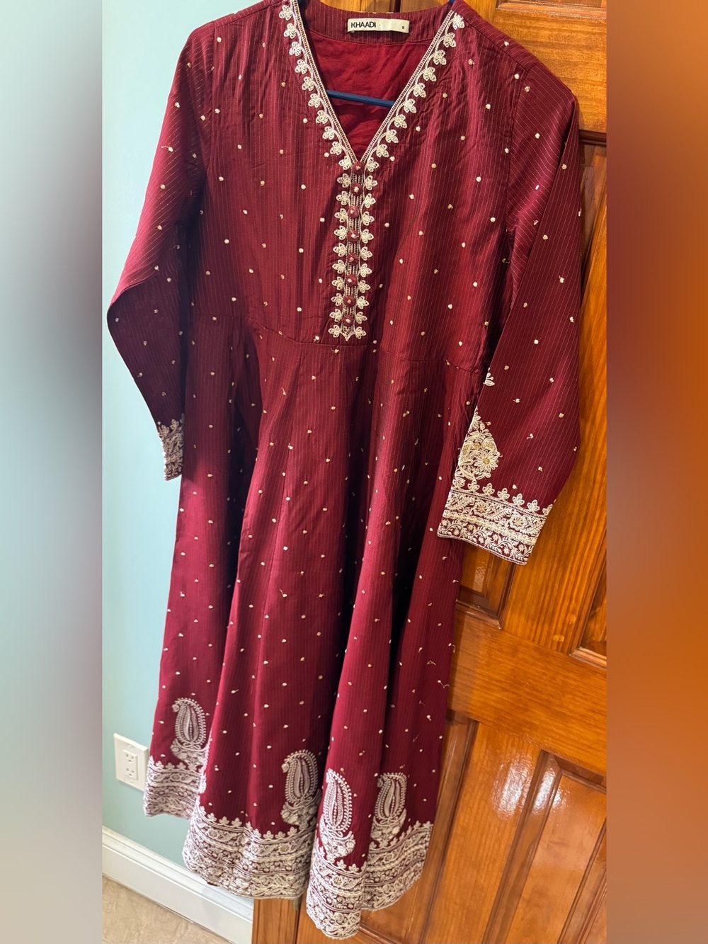Khaadi Khaas Embroidered Ready To Wear Dress - Picture 3 of 11